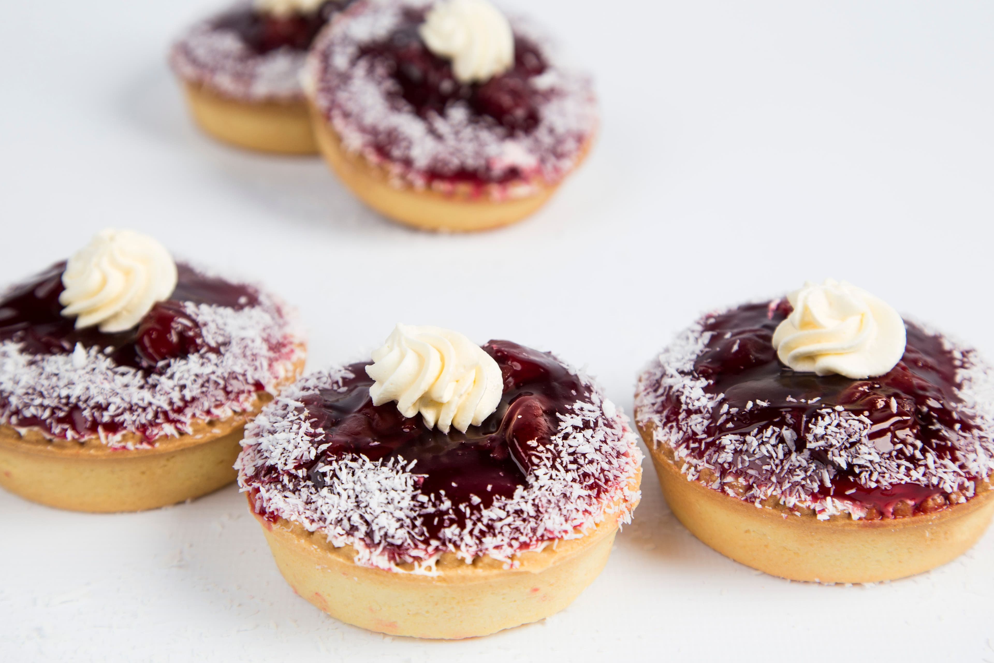 Тарталета с вишни